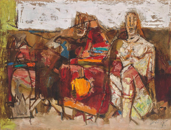 Fertility - Maqbool Fida Husain Painting - Large Art Prints
