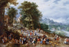 Flemish Fair - Jan Brueghel The Elder Painting - Posters