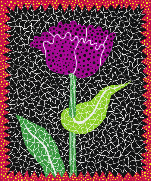 Flower - Yayoi Kusama - Floral Painting - Art Prints