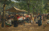 Flower Sellers- Friedrich Kallmorgen - Life Size Posters