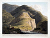 Fort Of Raeengurh - Views In The Himalayas - James Baillie Fraser - c1820 Vintage Orientalist Aquatint of India - Large Art Prints