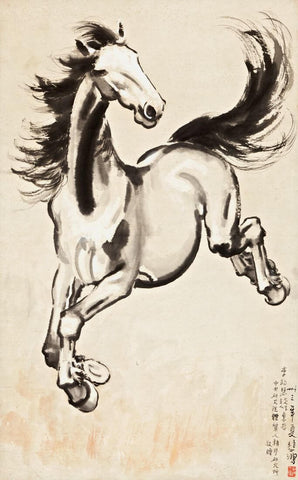 Galloping Horse - Xu Beihong - Chinese Art Painting by Xu Beihong