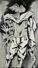 Gandhi Messenger Of Peace -  Maqbool Fida Husain - Canvas Prints