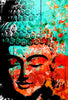 Gautam Buddha - Contemporary Abstract Buddha Painting - Posters