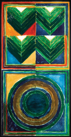Germination II - Sayed Haider Raza Painting - Art Prints