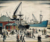Glasgow Dock - Laurence Stephen Lowry R A - Masterpiece Painting - Art Prints