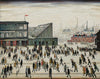 Going To The Football Match - Laurence Stephen Lowry R A - Masterpiece Painting - Framed Prints