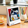 2024 Desk Calendar - M F Husain - Art By Indian Master