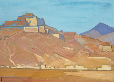 Himalayan Sanctuaries And Citadels - Nicholas Roerich Painting - Life Size Posters by Nicholas Roerich