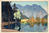 Hodakayama Shinjuku - Yoshida Hiroshi - Japanese Vintage Woodblock Ukiyo-e Print - Canvas Prints