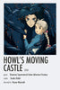 Howls Moving Castle - Hayao Miyazaki - Studio Ghibli -  Japanese Animated Movie Poster 2 - Canvas Prints