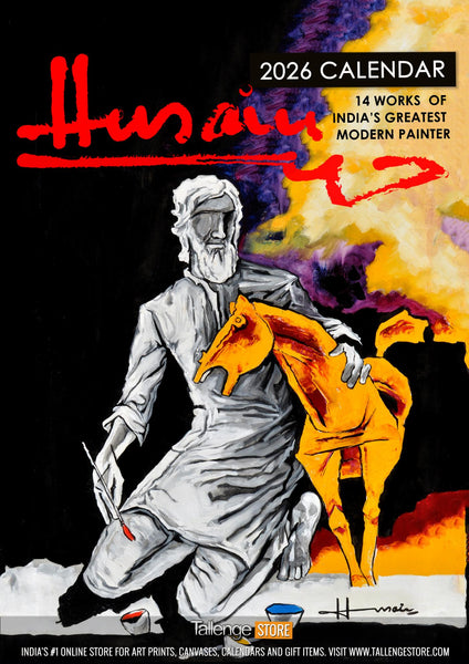 2026 Wall Calendar - M F Husain - Art By Indian Master