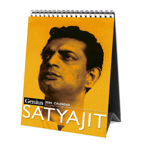 2024 Desk Calendar  - Satyajit Ray Movie Calendar - Bollywood Pictures by Tallenge Store