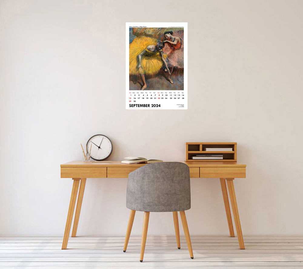 2025 Wall Calendar Art by Impressionists by Tallenge Store Buy 2018