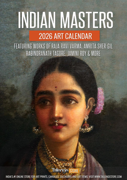 2026 Wall Calendar - Art by Indian Masters