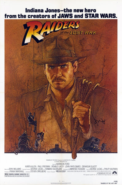 Indiana Jones And The Raiders Of The Lost Ark - Harrison Ford - Steven Spielberg - Hollywood Action Movie Poster 2 - Framed Prints