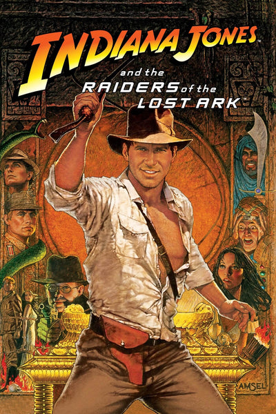 Indiana Jones And The Raiders Of The Lost Ark - Harrison Ford - Steven Spielberg - Hollywood Action Movie Poster 3 - Framed Prints