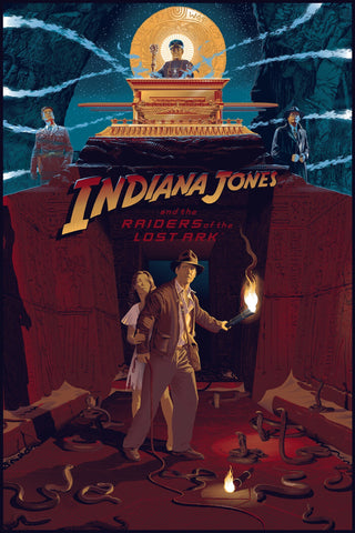 Indiana Jones And The Raiders Of The Lost Ark - Harrison Ford - Steven Spielberg - Hollywood Action Movie Poster 5 - Framed Prints