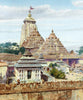 Jagannath Temple In Puri - c1914 Vintage Illustration Of India - Framed Prints