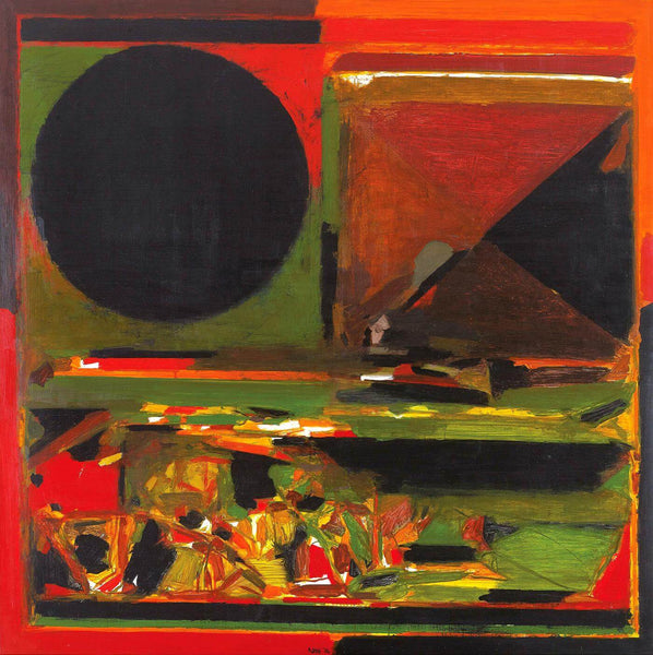 Jaipur - Syed Haider Raza Painting - Framed Prints