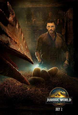 Jurassic World Rebirth - Jonathan Bailey - Hollywood Movie Poster - Life Size Posters