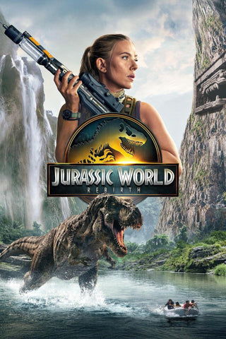 Jurassic World Rebirth - Scarlett Johansson - Hollywood Movie Poster - Large Art Prints by Movie Posters