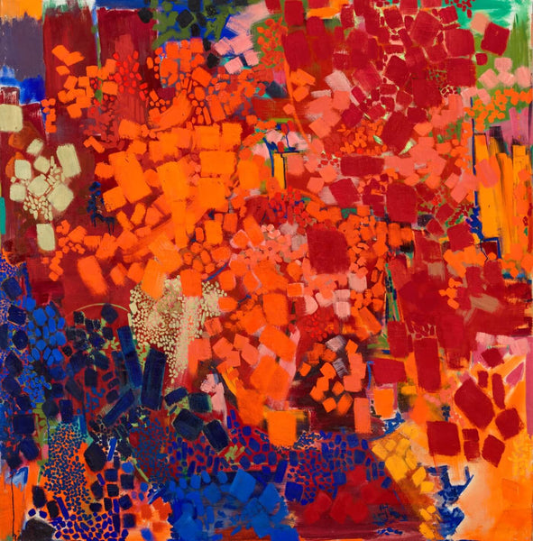 Keller Fair - Lynne Drexler - Abstract Art Painitng - Posters