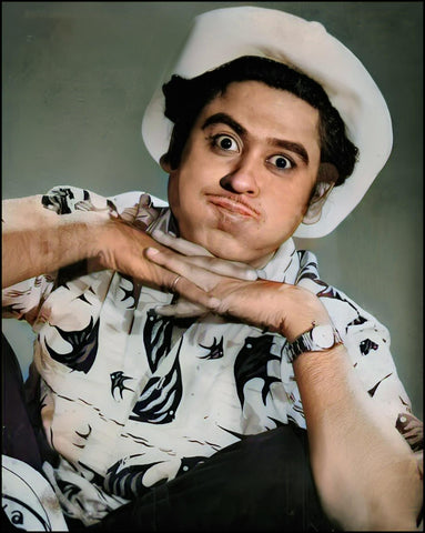 Kishore Kumar - Effect - Framed Prints by Anika