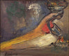 Kneeling Peasant Girl - Sailoz Mookherjea - Bengal School Art - Indian Painting - Canvas Prints
