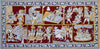Krishna Leela - Phad Painting From Bhilwara In Rajasthan - Indian Folk Art - Canvas Prints