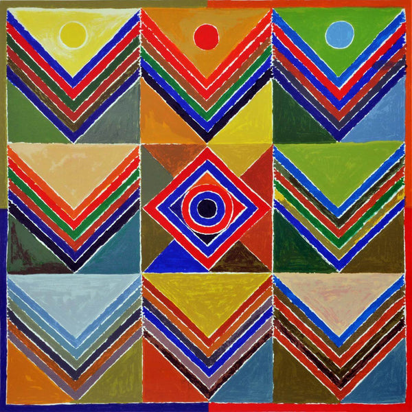 Kriti Prakriti - Syed Haider Raza Painting - Art Prints