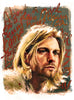 Kurt Cobain Nirvana - Fan Art Poster - Canvas Prints
