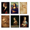 Greatest Artworks Of Leonardo Da Vinci – A Set Of 10 Posters (Paper,12 x 17 inches, MultiColour)