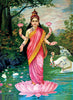 Set of 10 Best of Raja Ravi Varma Spiritual Deities Paintings - Poster Paper (12 x 17 inches) each