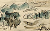 Landscape - Benode Behari Mukherjee - Bengal School Art - Indian Painting - Art Prints