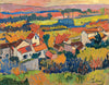Landscape near Chatou - Andre Derain - Fauve Art Painting - Art Prints