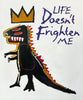 Life Doesnt Frighten Me - Jean-Michael Basquiat - Neo Expressionist Painting (Book Cover) - Art Prints