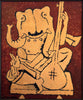 Lord Ganesh - Maqbool Fida Husain Painting - Life Size Posters