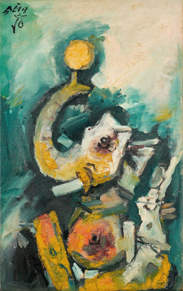Lord Ganesha - M F Husain Painting - Posters
