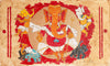 Lord Ganesha - Maqbool Fida Husain Painting - Framed Prints