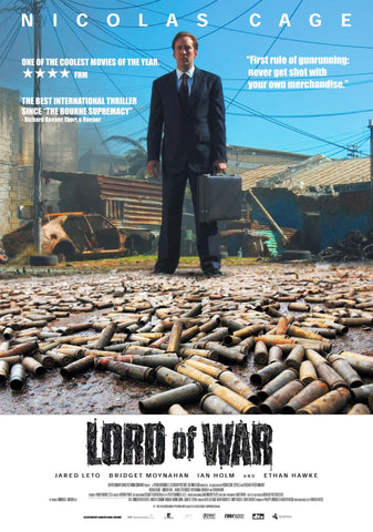 Lord Of War Nicholas Cage Hollywood War Movie Poster Large