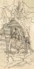 Lord Ram, Sita and Lakshman In The Dandaka Forest  -  Nandalal Bose - Bengal School Indian Art Ramayan Painting - Large Art Prints