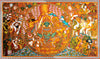 Lord Rama Pattabhishek (Ram Darbar) - Kerala Mural - Indian Folk Art Painting - Large Art Prints