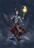 Lord Shiva - Contemporary Digital Art Painting - Large Art Prints