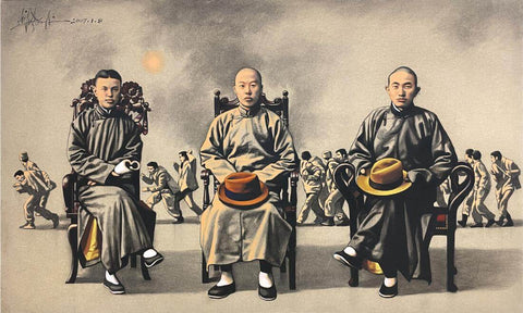 Lost  - Contemporary Chinese Art Painting - Life Size Posters by Tallenge