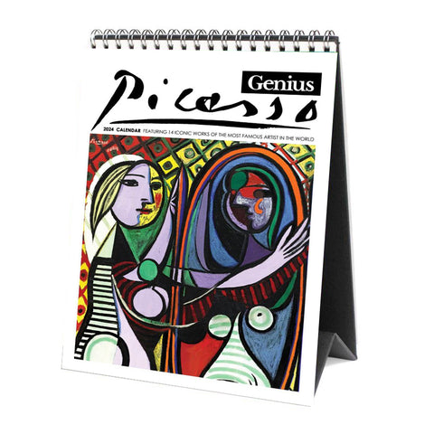 2024 Desk Calendar  - Pablo Picasso - Pablo Picasso Artworks by Tallenge Store