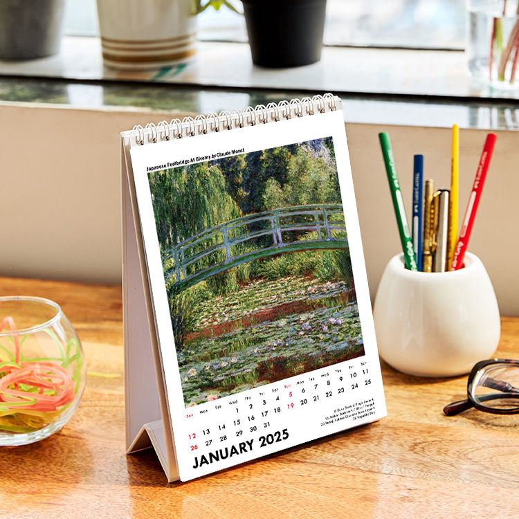 2024 Desk Calendar Art by Modern Masters by Tallenge Store Buy 2018