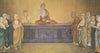 Mahakasyapa Smiling At Lotus Flower - Hishida Shunso - Vintage Japanese Buddha Painting - Canvas Prints