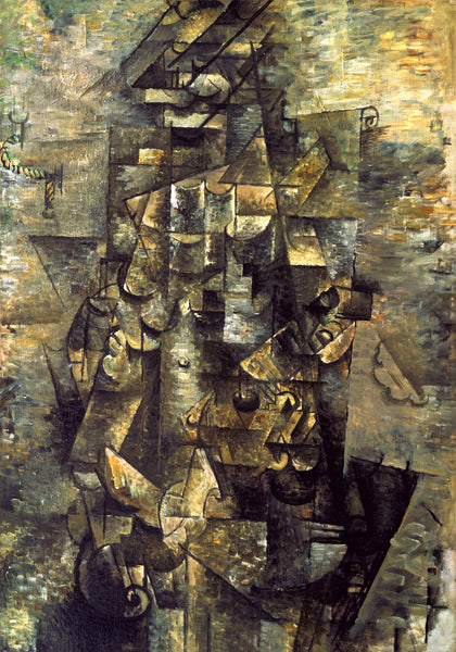 Man with a Guitar - Canvas Prints