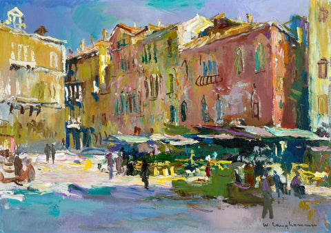 Market Square - Walter Langhammer - Life Size Posters by Walter Langhammer